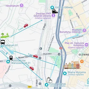 Swish -10 Min To Old Town Gdansk,pkp & Shopping Mall Apartament